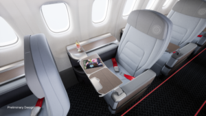 ATR Highline All business cabin for Air Tahiti - Image, ATR