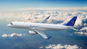 a plane flying in the sky