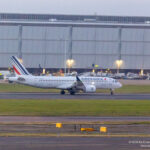 Air France Airbus A220-300 landing at London Heathrow Airport - Image, Economy Class and Beyond