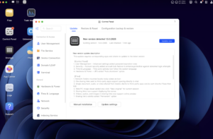 NAS Software upgrade