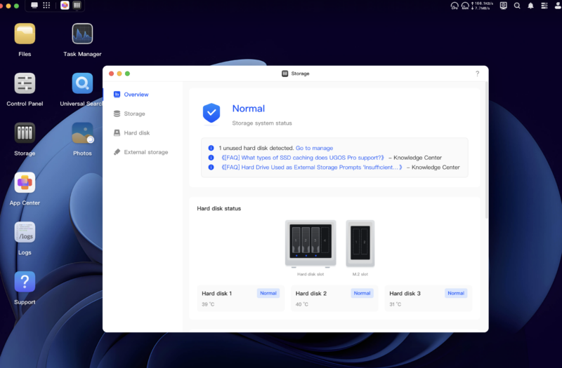 UGOS Storage Manager