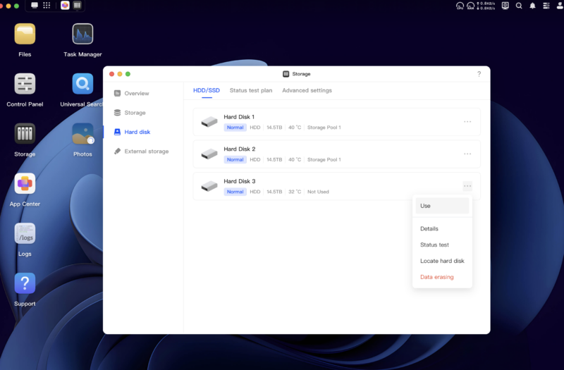 UGOS Storage Manager