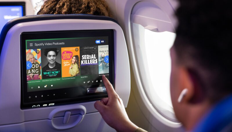 United Airlines and Spotify annouce a partnership - Image, United Airlines