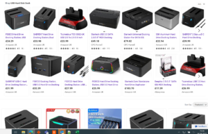 Hard disk docks