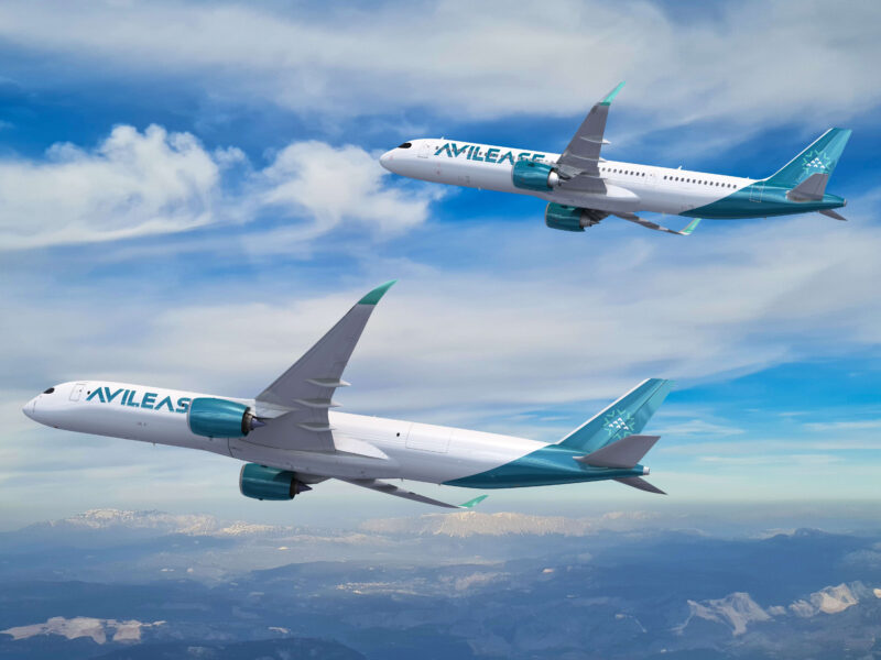 Avrilease Airbus A320neo and Airbus A350F - Rendering, Airbus