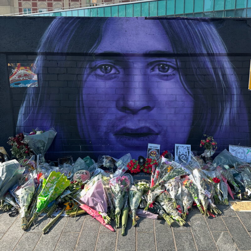 Ozzy Osborune Mural by Mr Murals at Station Street, Birmingham - Image, Economy Class and Beyond