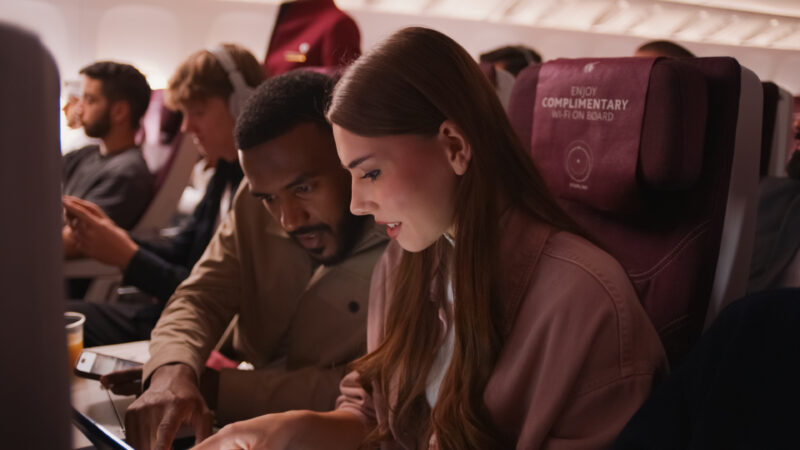 Qatar Airways Completes deployment of Starlink on the Boeing 777 platform - Image, Qatar Airways