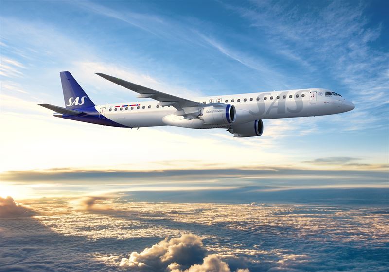 boardingarea.com - Kevincm - Scandinavian Airlines sign for up to 55 Embraer E2 EJets - Economy Class & Beyond