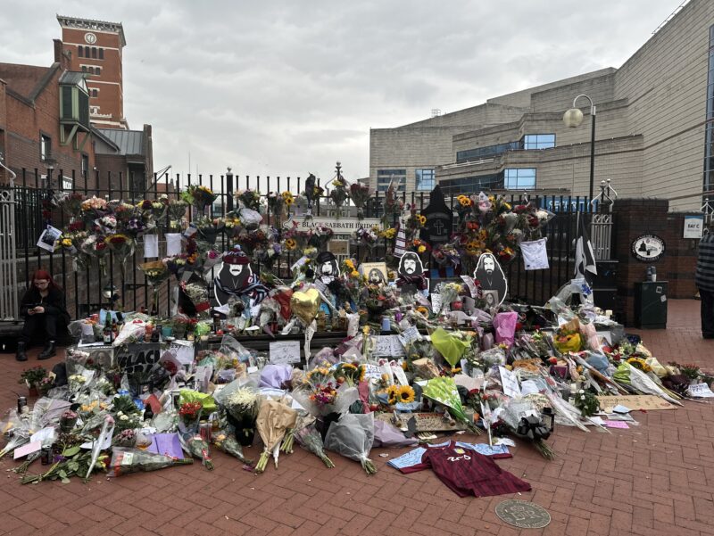 Black Sabbath Bridge, Birmingham, with Ozzy Osboune tributes - Image, Economy Class and Beyond