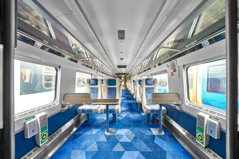 Mark 5a - Accessible area within First Class