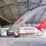 VT-ANT at Air India hangar in Mumbai before departure to Victorville - Image, Air India