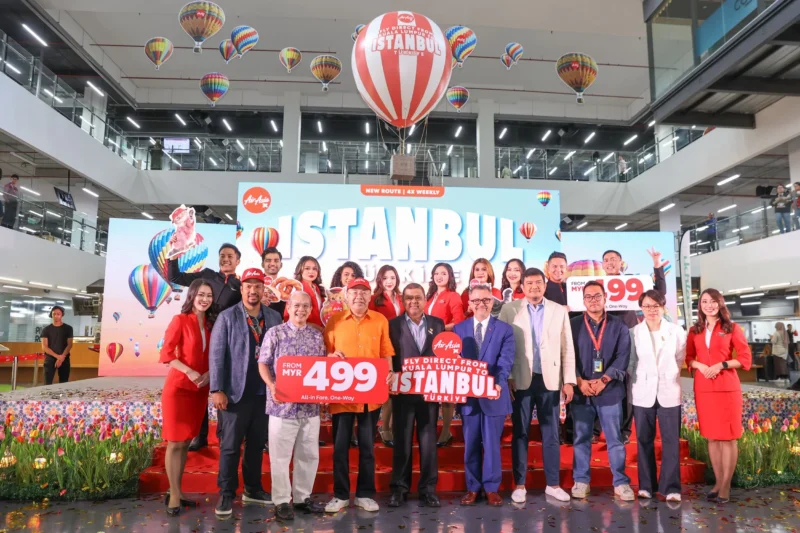 Air Asia celebrating the launch of its Istanbul Route - Image, AirAsia