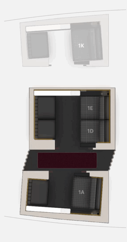 SWISS Grand First Suite - floor plan of 