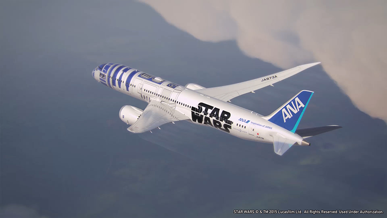 ANA Star Wars R2-D2 Jet - Image, ANA