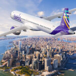 Avelo Embaer E195-E2 Over New York - Image, Embraer