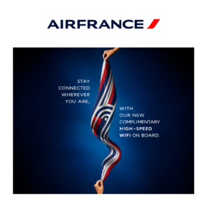 AIir France High Speed Wifi - Scarf - Image, Air France