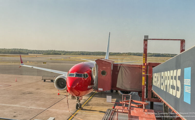 Norweigan Air Shuttle Boeing 737-8 MAX - Image, Economy Class and Beyond