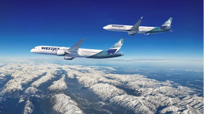 WestJet orders both Boeing 737 MAX 10 and Boeing 787-9 aircraft - Rendering, WestJet