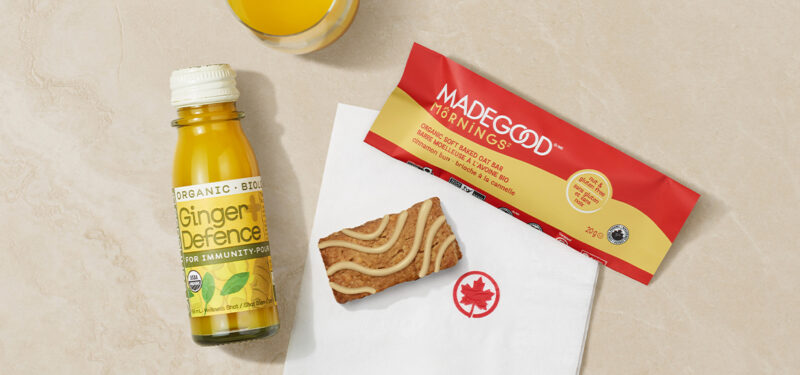AIr Canda Economy Class Food and Beverage - Image. Air Canada 