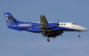 Eastern Airways BAe Jetstream 41- Image by Arpingstone, Public domain, via Wikimedia Commons