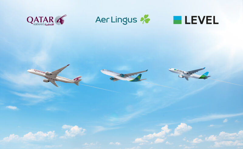 Qatar Airways ink codeshres with LEVEL and Aer Lingus - Image, Qatar Airways