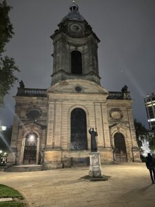 Birmingham Cathedral at night - Image, Economy Class and Beyond