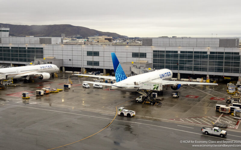 United Airlines Boeing 777-200ER at San Francisco International Airport - Image, Economy Class and Beyond