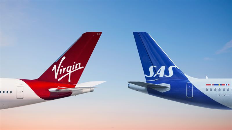 Virgin Atlantic and SAS Deepen their codeshares - Image, SAS/Virgin Atlantic
