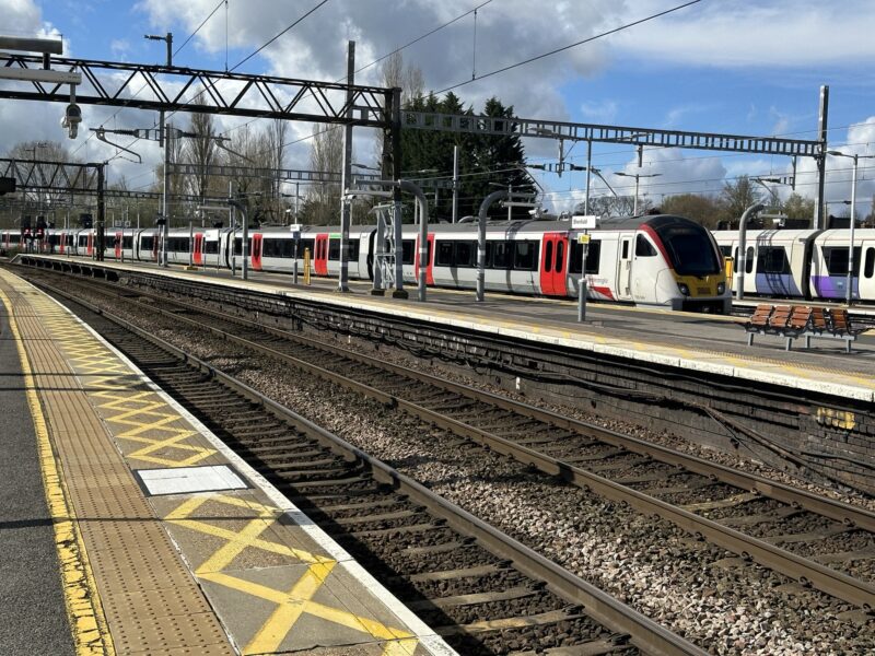 Greater Anglia Class 720 arriving at Shenfied - Image ,Economy Class and Beyond 