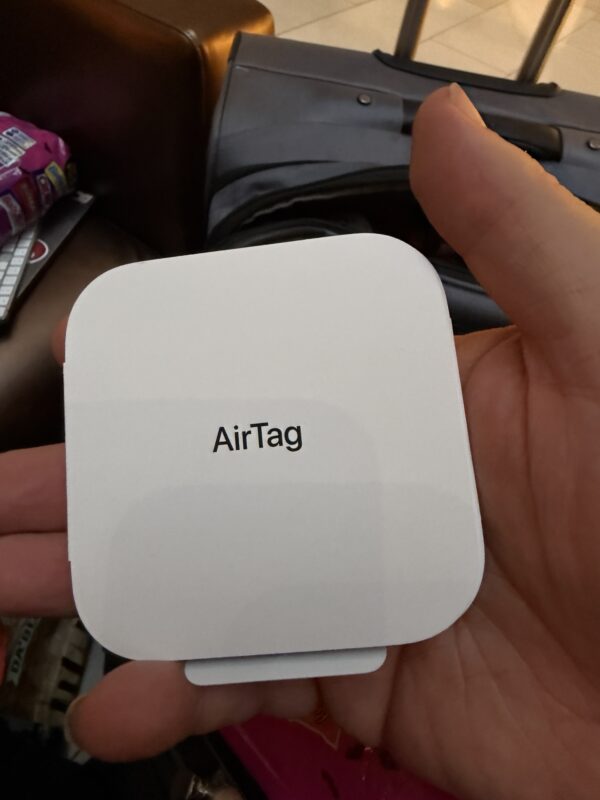 Apple Air Tag in box - Image, Economy Class and Beyond