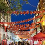 Lanterns on Gerard Steet, London Chinartown
