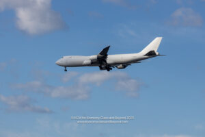 a plane flying in the sky