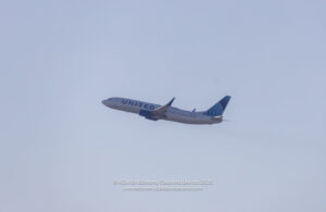 a plane flying in the sky