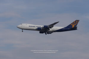 a plane flying in the sky