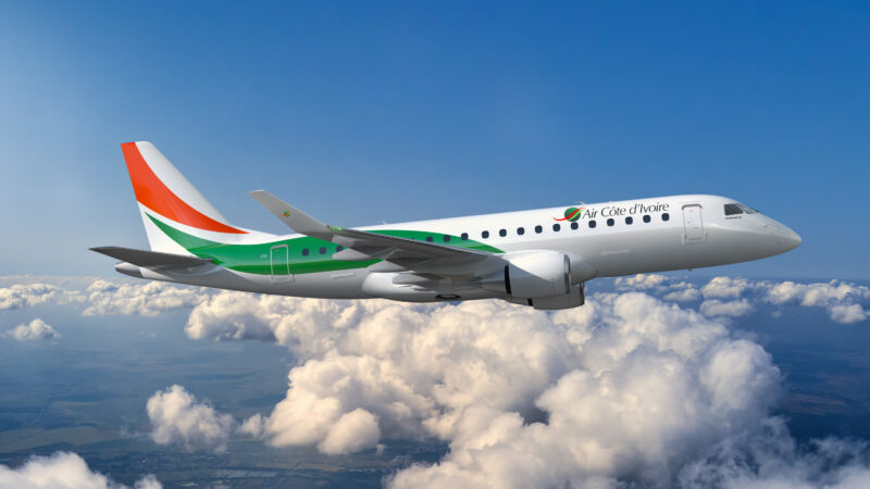 Air Côte d’Ivoire signs for Embraer E175 - Image, Embraer