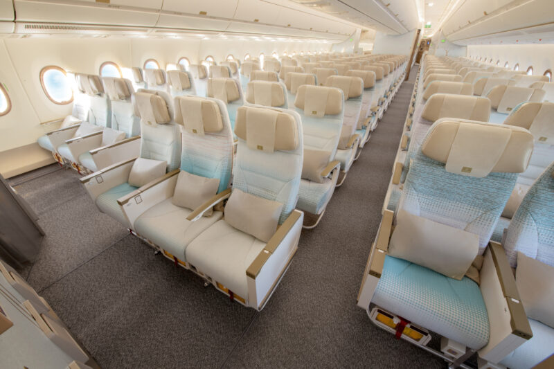 Safran Z400 Seats (Emirates Economy Class) - Image, Safran Seats/Emirates