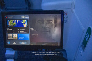 a screen on a plane
