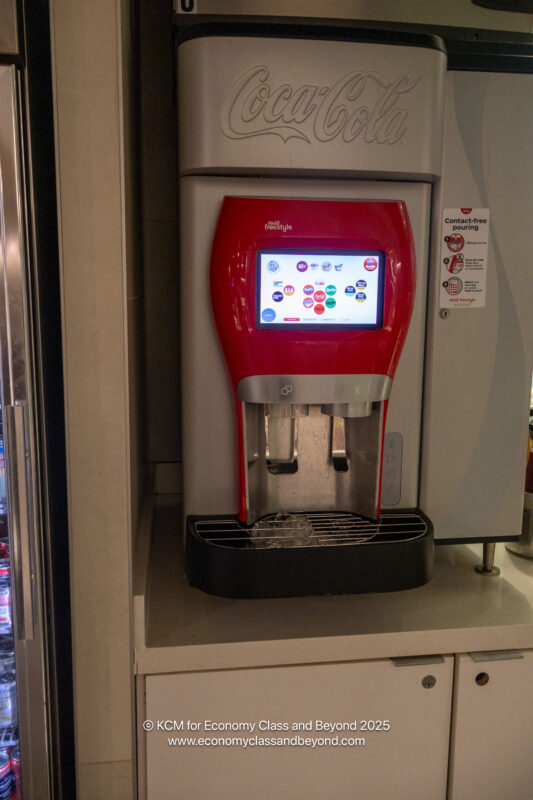 a machine with a screen on it