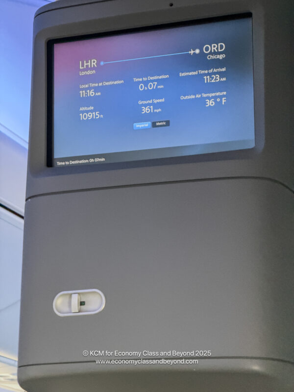 a screen on a device