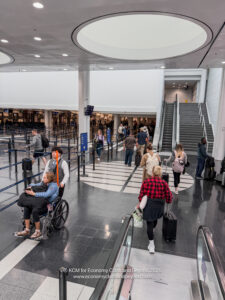 people in a terminal