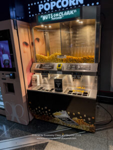 a machine with popcorn in it