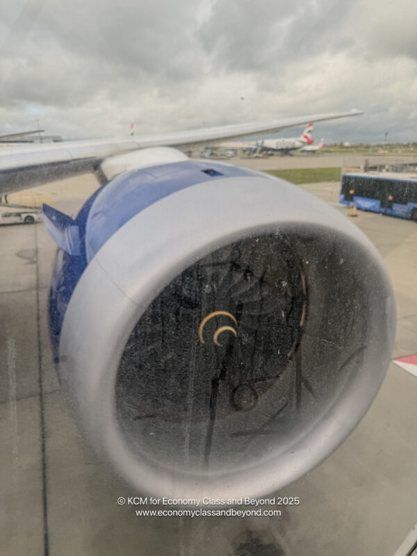 a close up of a jet engine