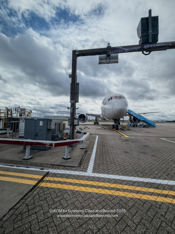 an airplane on the tarmac
