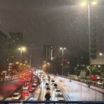 Traffic during Storm Claudia in Birmingham - Image, Econony Class and Beyond