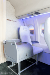 X-Space Table - ATR Turboprop Aircraft