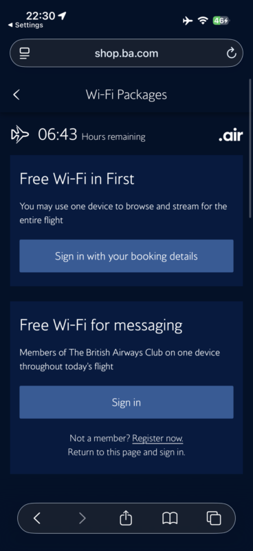 a screenshot of a wi-fi application