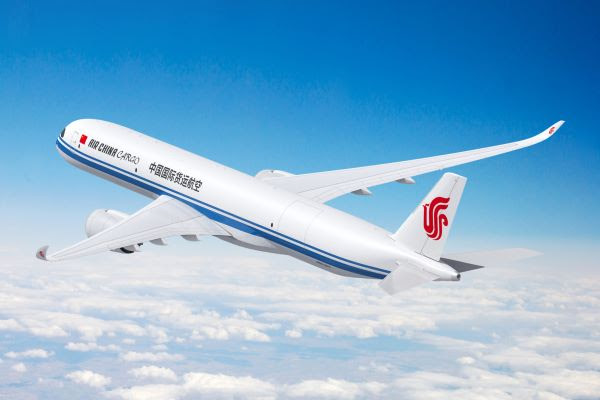 Air China Cargo Airbus A350F - Rendering Airbus.