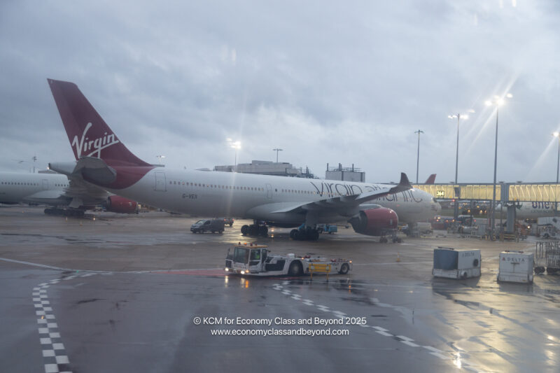 a large airplane on a runway