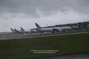 airplanes on the runway