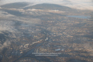 aerial view of a city